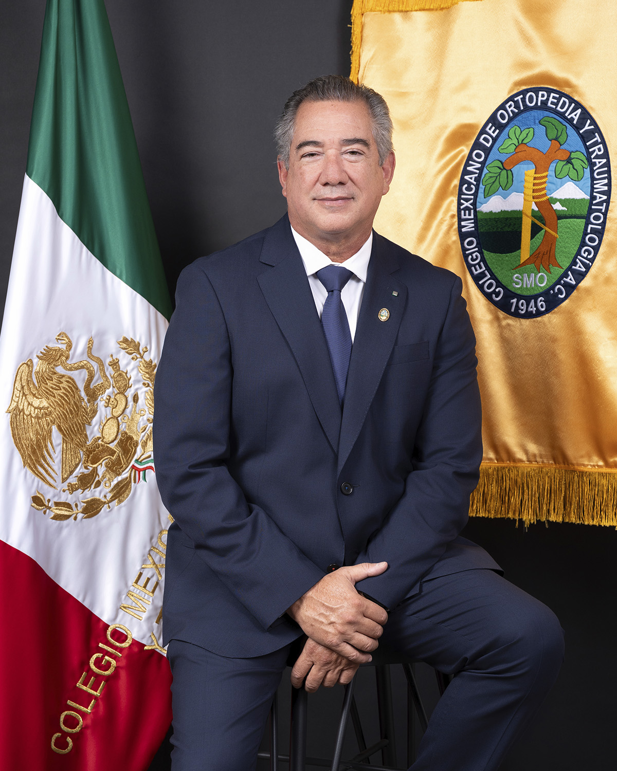 Fotografía de Dr. Daniel Diego Ball, Presidente del Colegio Mexicano de Ortopedia y Traumatología