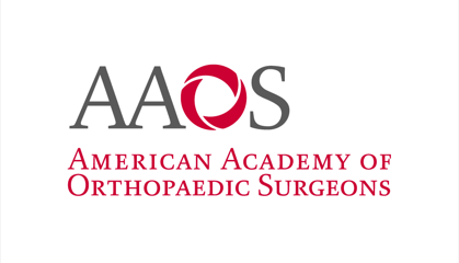 Logotipo de American Academy of Orthopaedic Surgeons