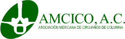 Logotipo de Asociación Mexicana de Cirujanos de Columna, A.C.